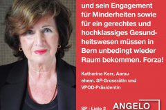 Katharina Kerr, Aarau, ehem. SP-Grossrätin und VPOD-Präsidentin