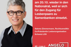 Salome Zimmermann, Rechtsanwältin und Co-Präsidentin Lesbenorganisation LOS