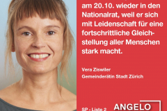Vera Ziswiler, Gemeinderätin Stadt Zürich